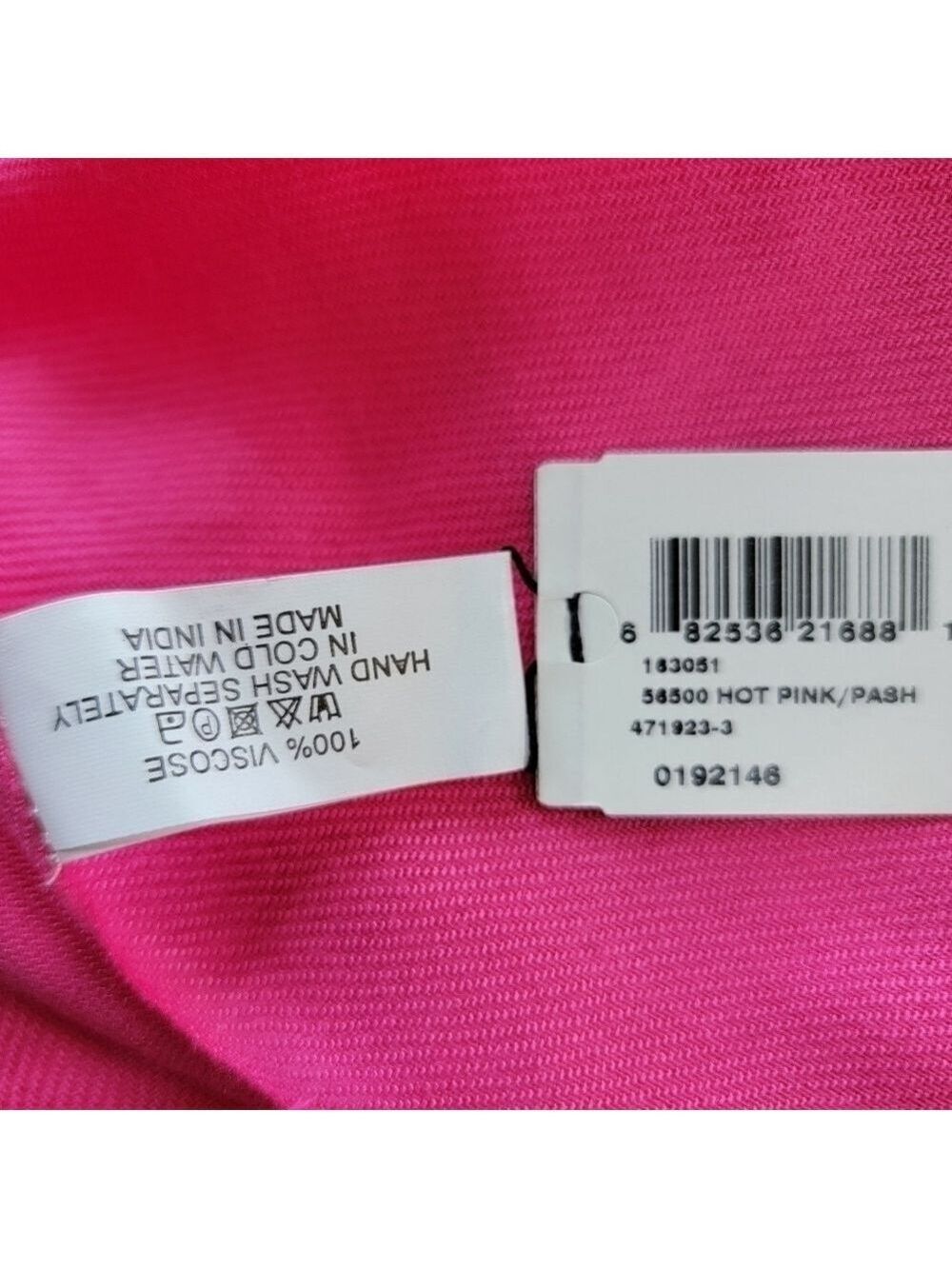 Hot Pink Pasmina Scarf NWT